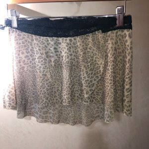 Tata’s  Dancewear leopard ballet skirt